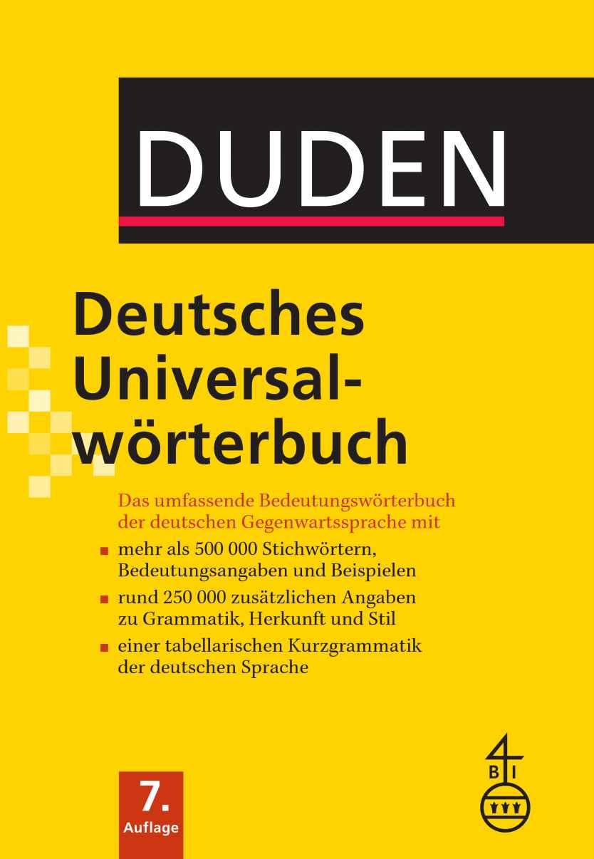 Duden Deutsches Universalwörterbuch