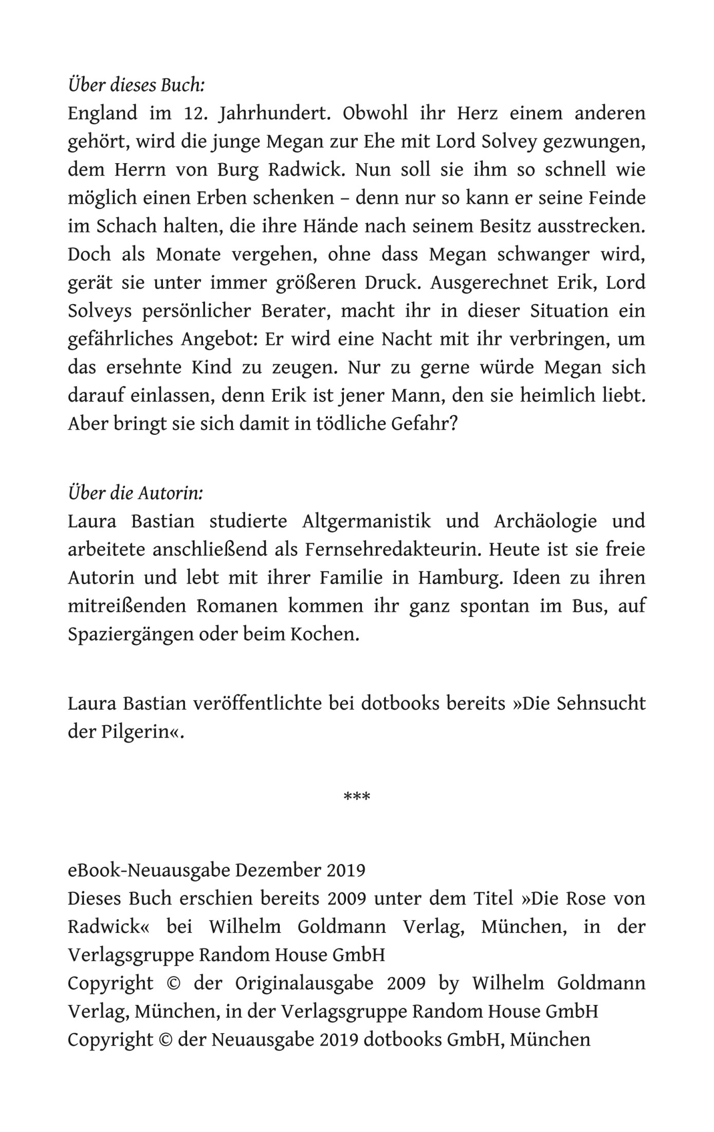 Das Geheimnis der Burgherrin: Historischer Roman