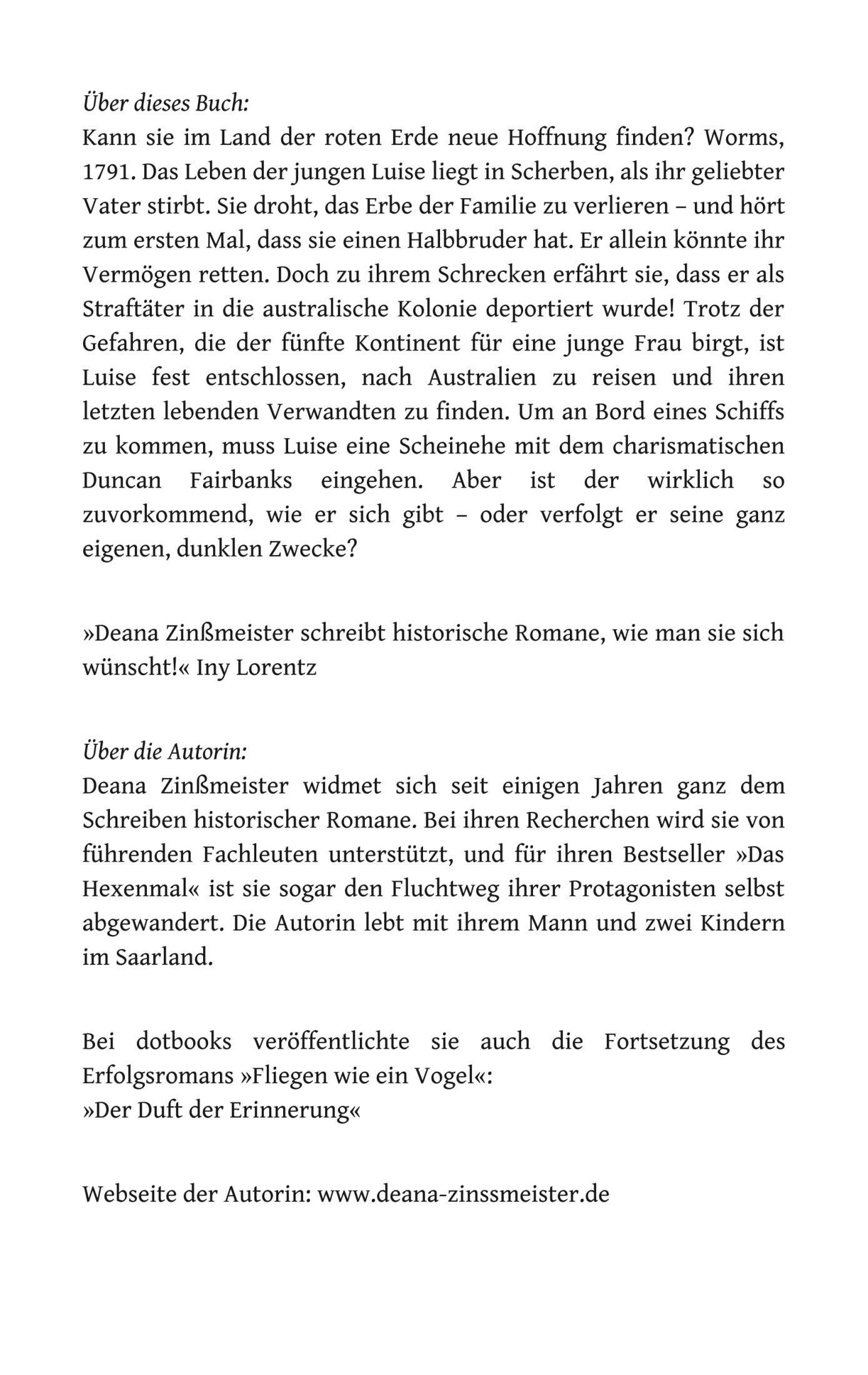 Fliegen wie ein Vogel: Die Australien-Saga - Band 1: Roman