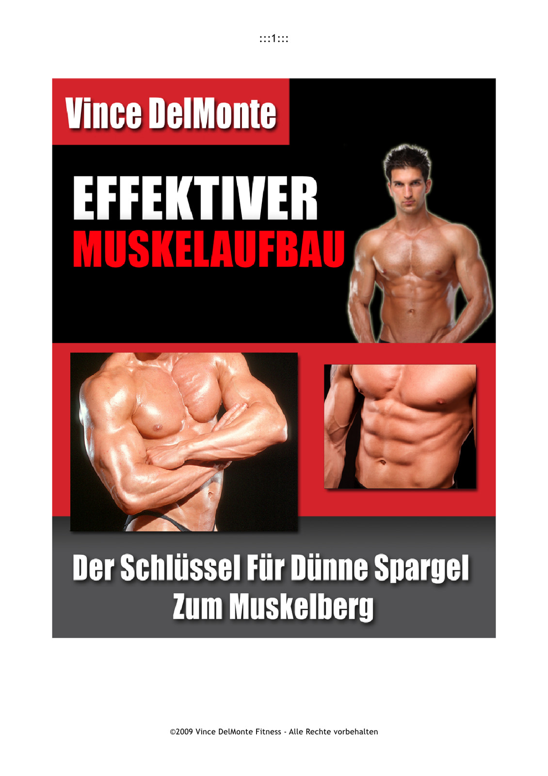 Effektiver Muskelaufbau